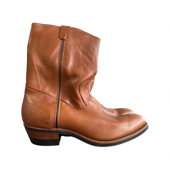 Vintage Harley Davidson Boot Size 13 Men 9 8405 81 Y  100% Genuine Leather- Mint HDM-D93858-042523-S24-  main image 4